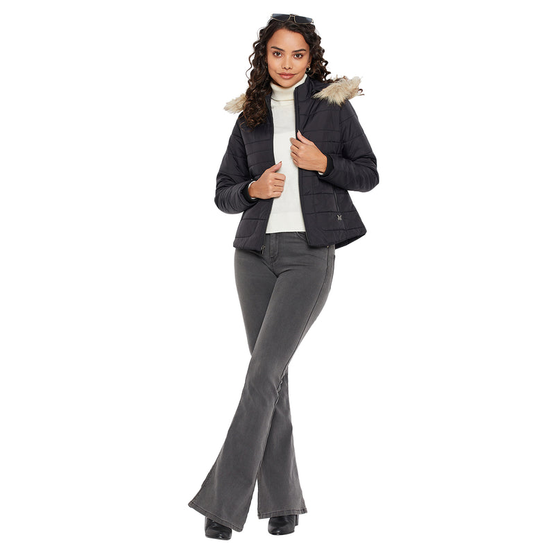 Duke Urban Women Full Sleeve Hooded Jacket (SDZ1914)