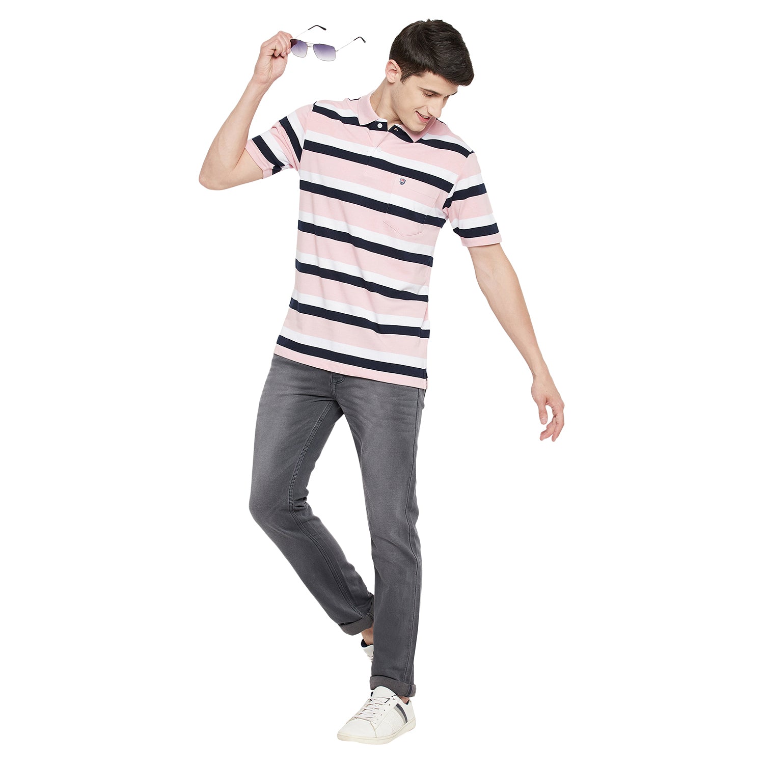Duke Stardust Men Half Sleeve Cotton T-Shirt (MTLF343)