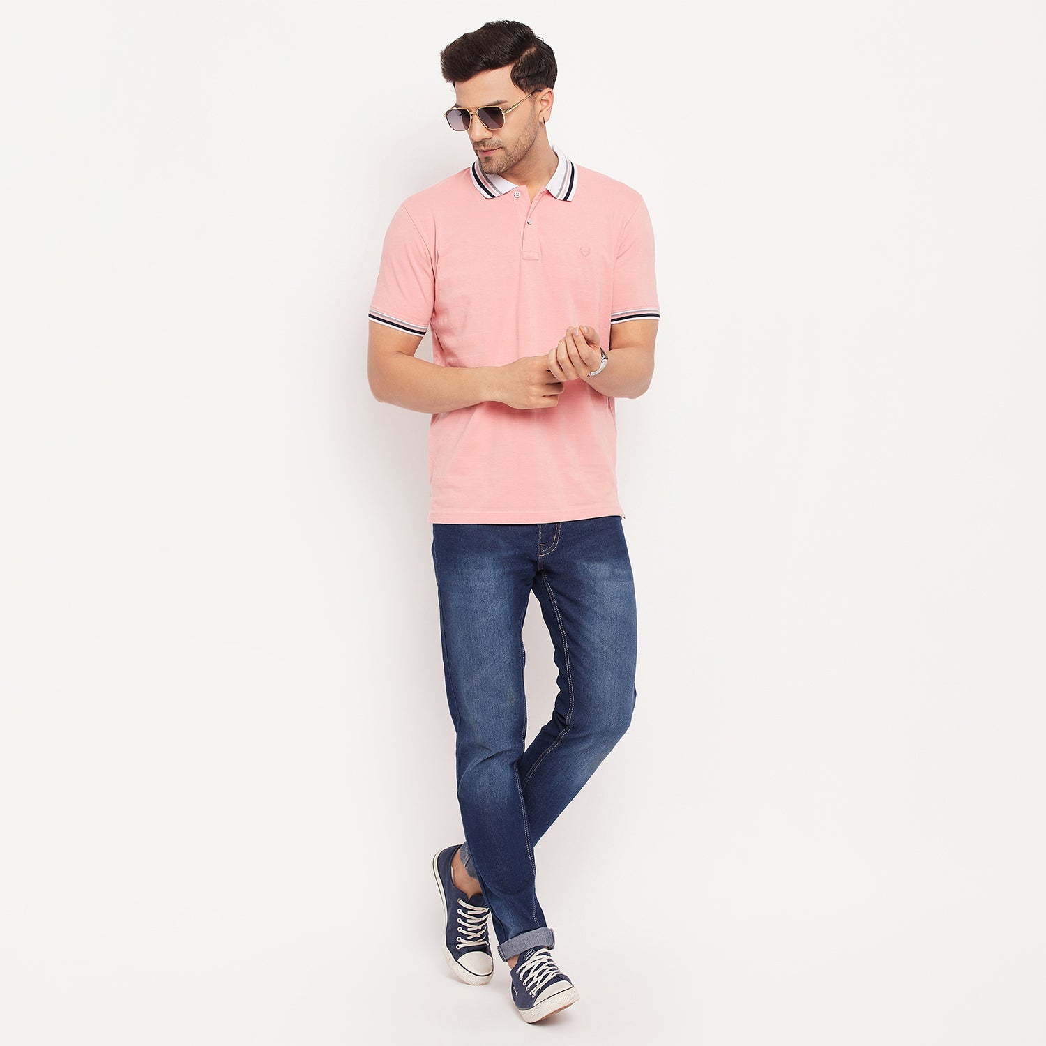 Duke Stardust Men Half Sleeve Cotton Tshirt (4038)