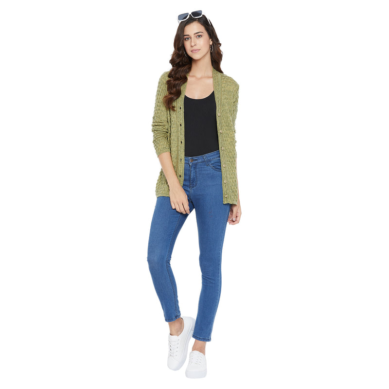 Duke Urban Women Full Sleeve Cardigan (SDS945)