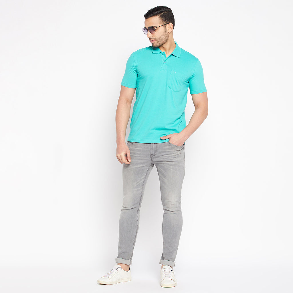 Duke Stardust Men Half Sleeve Cotton T-shirt (580F)