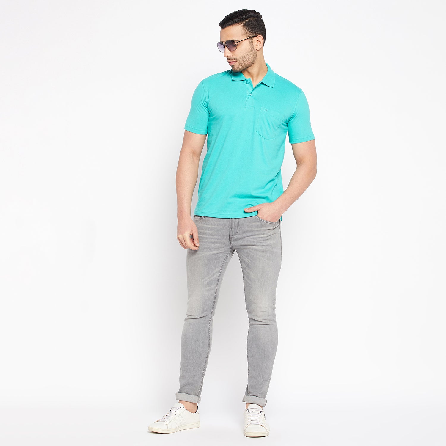 Duke Stardust Men Half Sleeve Cotton T-shirt (580F)
