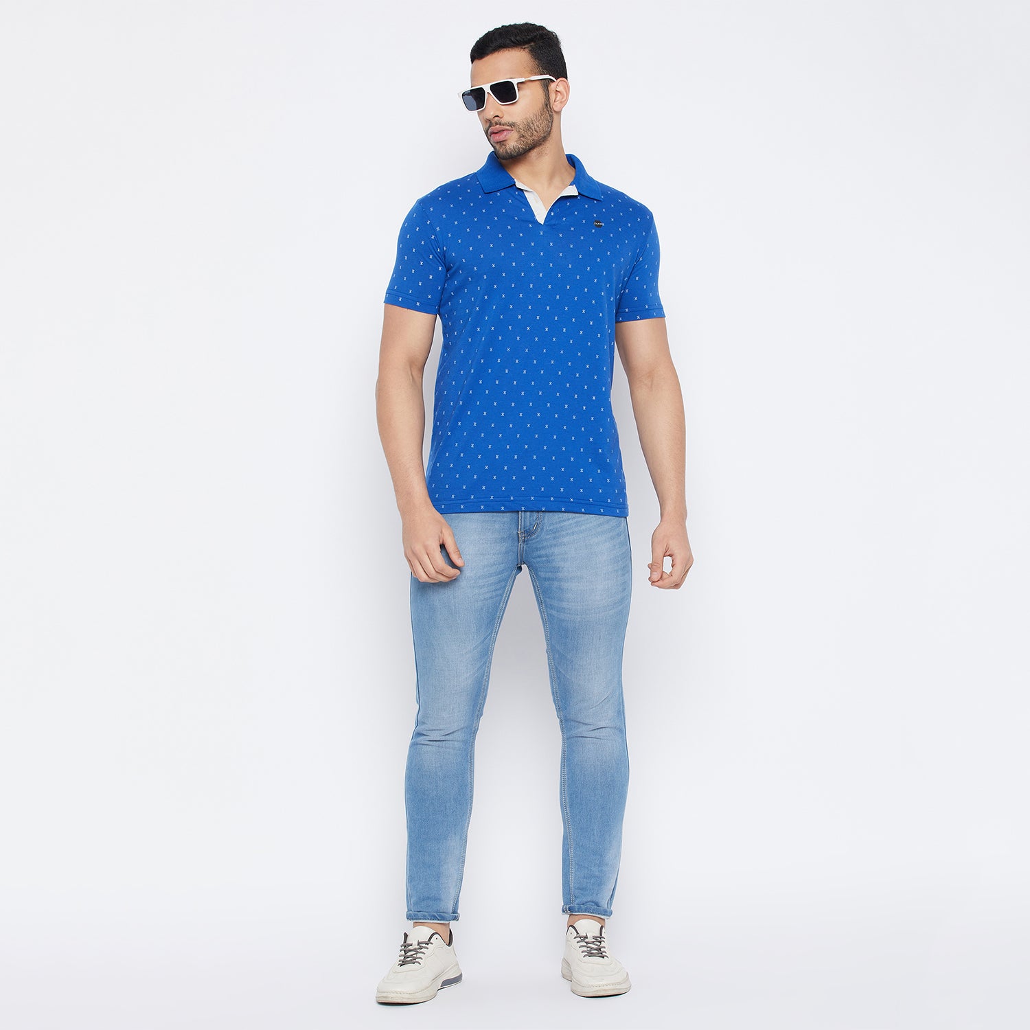 Duke Stardust Men Half Sleeve Cotton T-shirt (4040F)