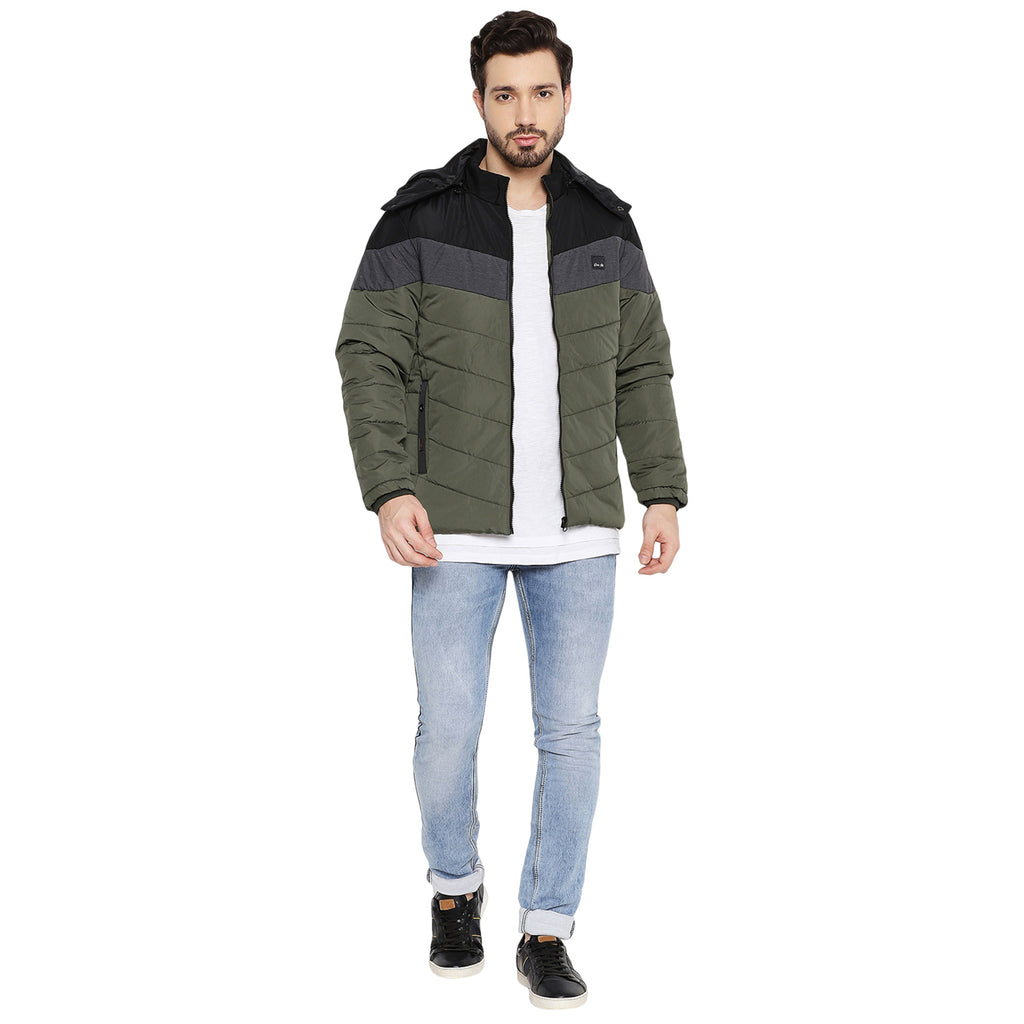 Duke Urban Men Full Sleeve Hooded Jacket (SDZ1068)