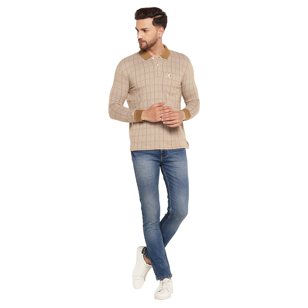 Duke Stardust Men Full Sleeve Cotton T-shirt (LF3956)