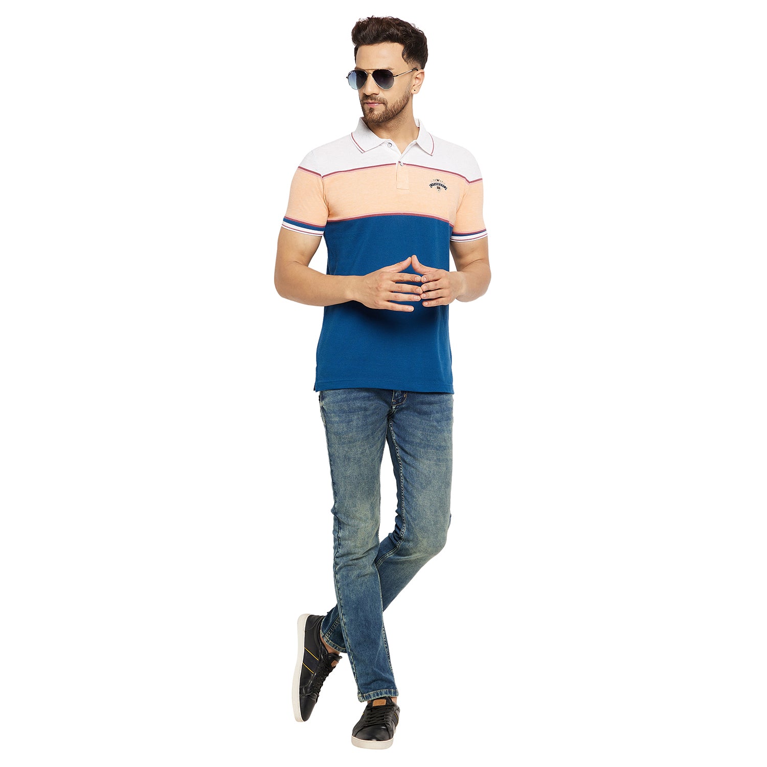 Duke Urban Men Half Sleeve Cotton T-shirt (LF5412)