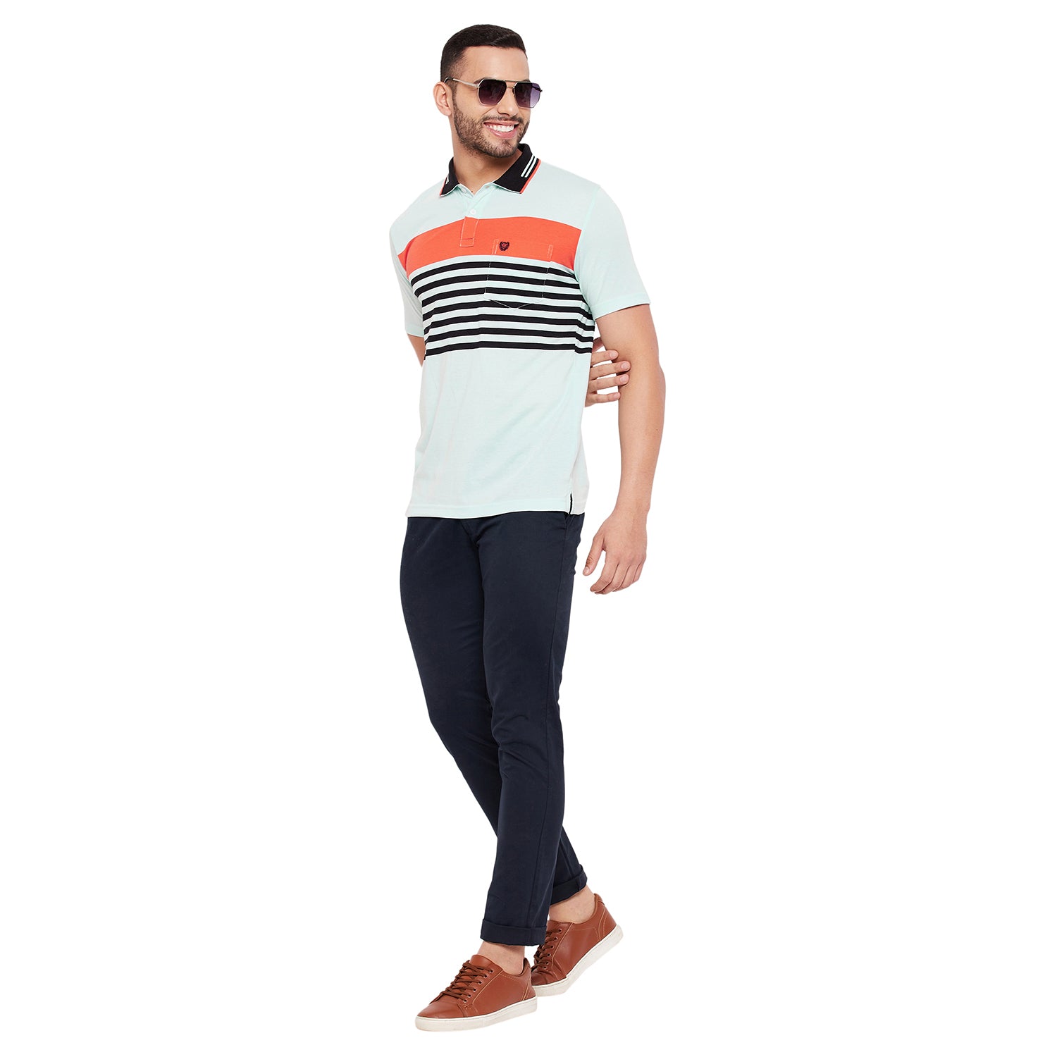 Duke Urban Men Half Sleeve Cotton T-shirt (LF5413)