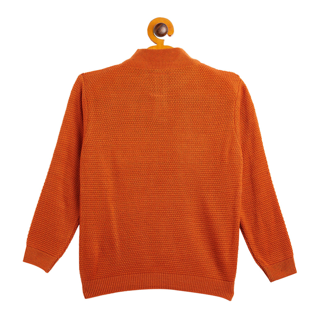 Duke Stardust Boys Full Sleeve Button Placket Sweater (SDS3604)