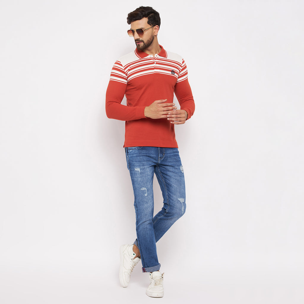 Duke Stardust Men Full Sleeve Cotton T-shirt (LF3970)