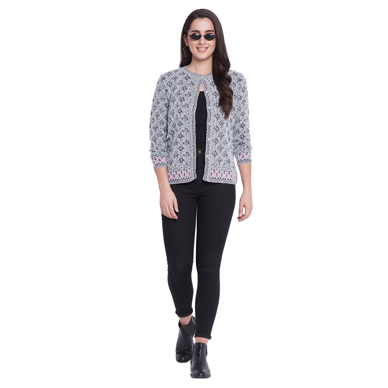 Duke Urban Women Full Sleeve Cardigan (SDS9591)