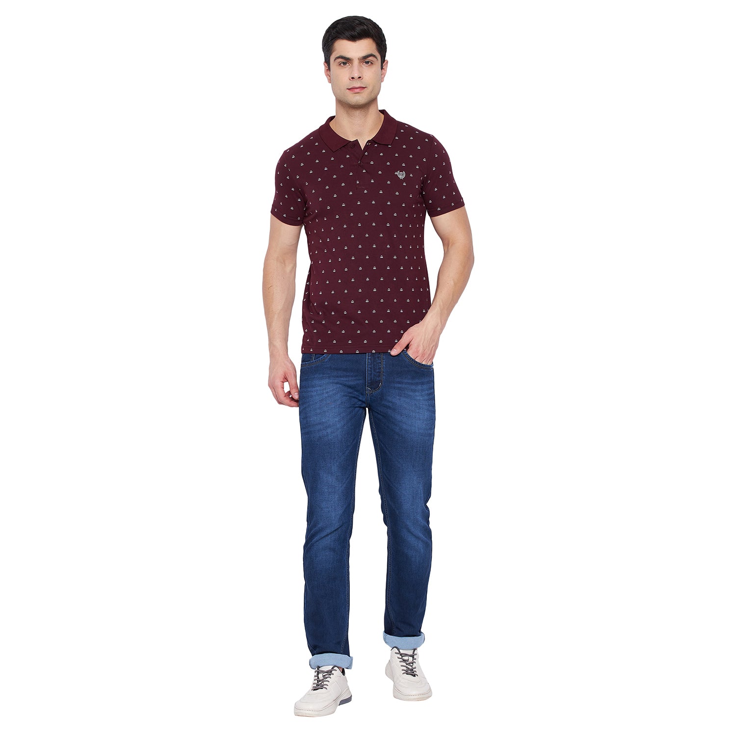 Duke Urban Men Half Sleeve Cotton T-shirt (ONSD46)