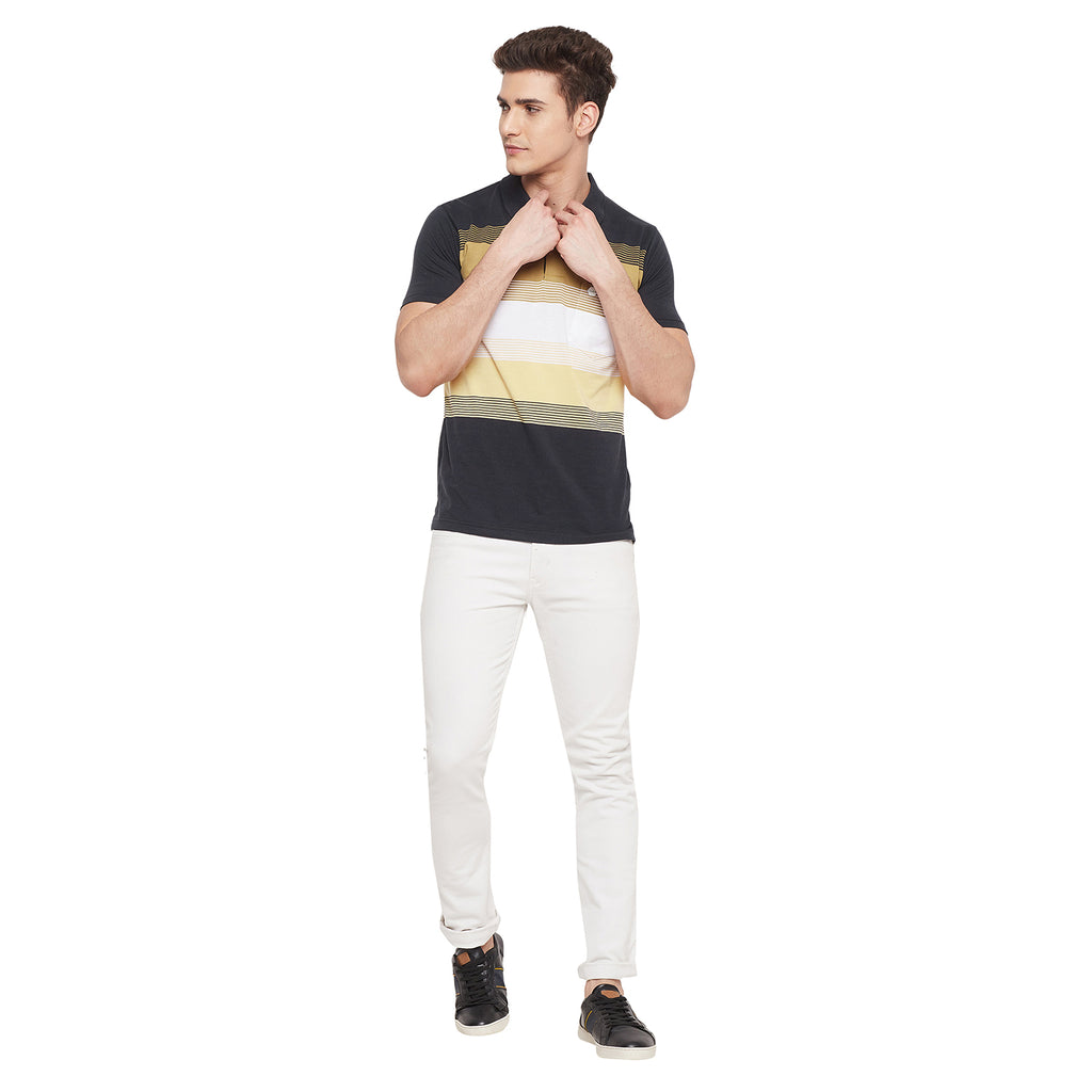 Duke Stardust Men Half Sleeve Cotton T-shirt (MTLF361)