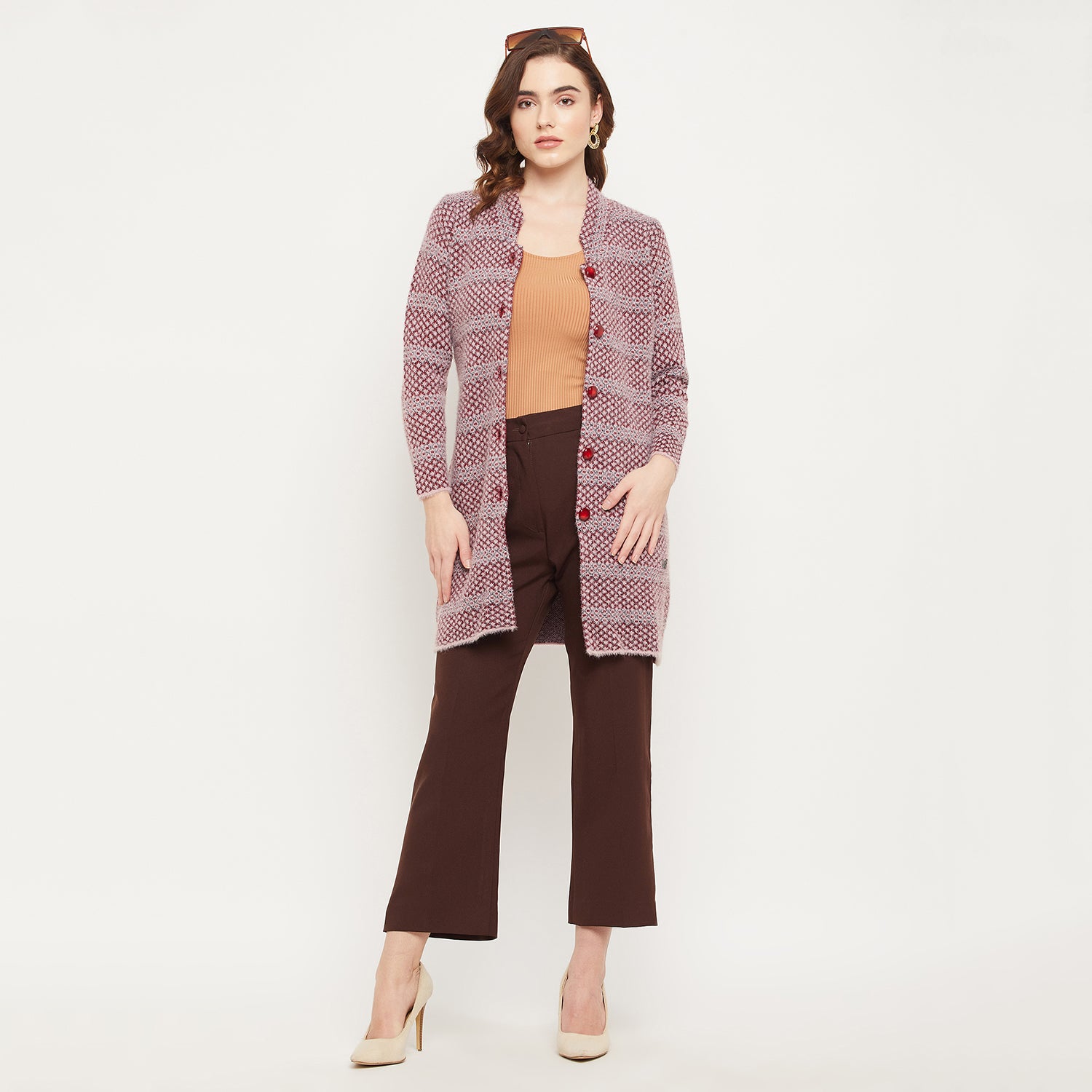 Duke Urban Women Self Design Cardigan (SDS1095)