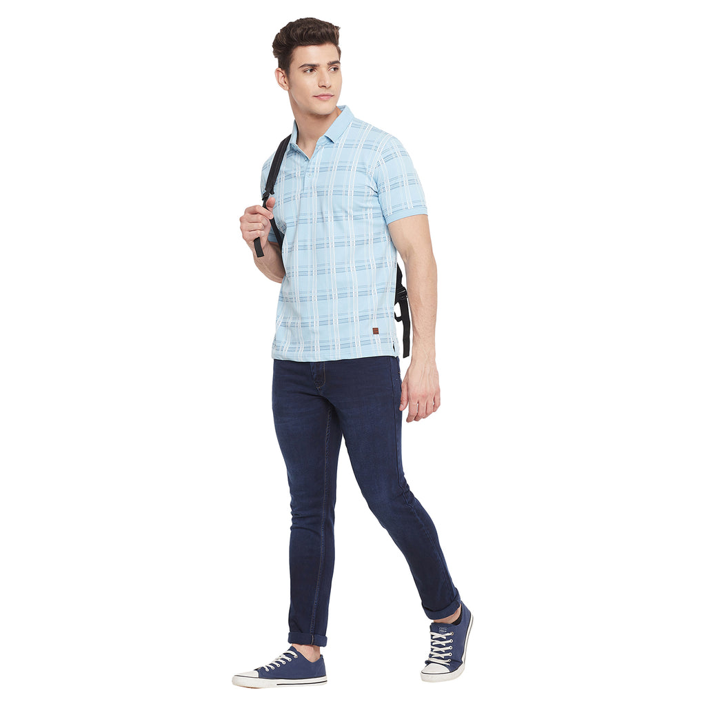 Duke Stardust Men Half Sleeve Cotton T-shirt (LF5333)