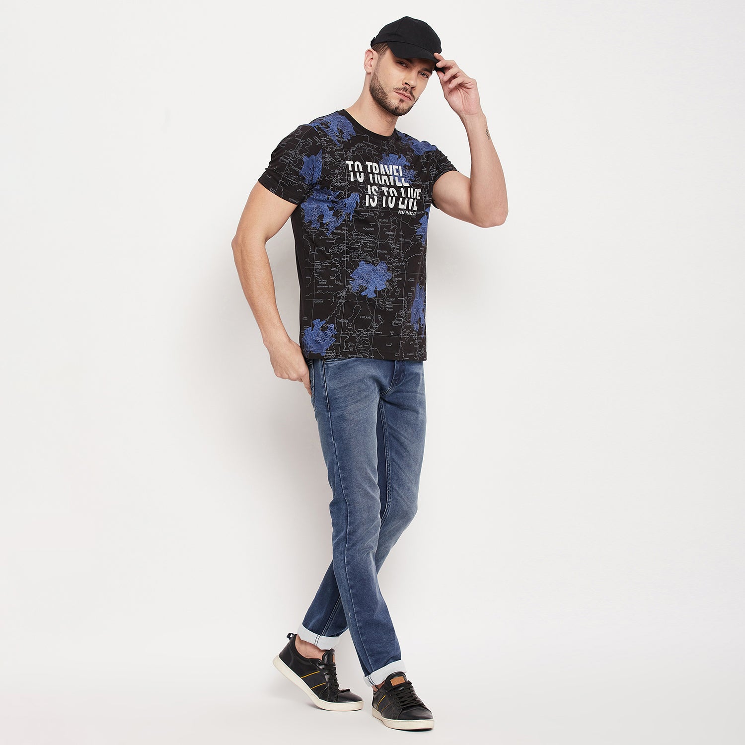 Duke Urban Men Slim Fit Stretchable Jeans (SDD5360)