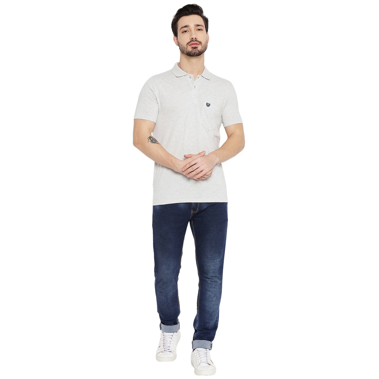 Duke Urban Men Half Sleeve Cotton T-shirt (MSD43)