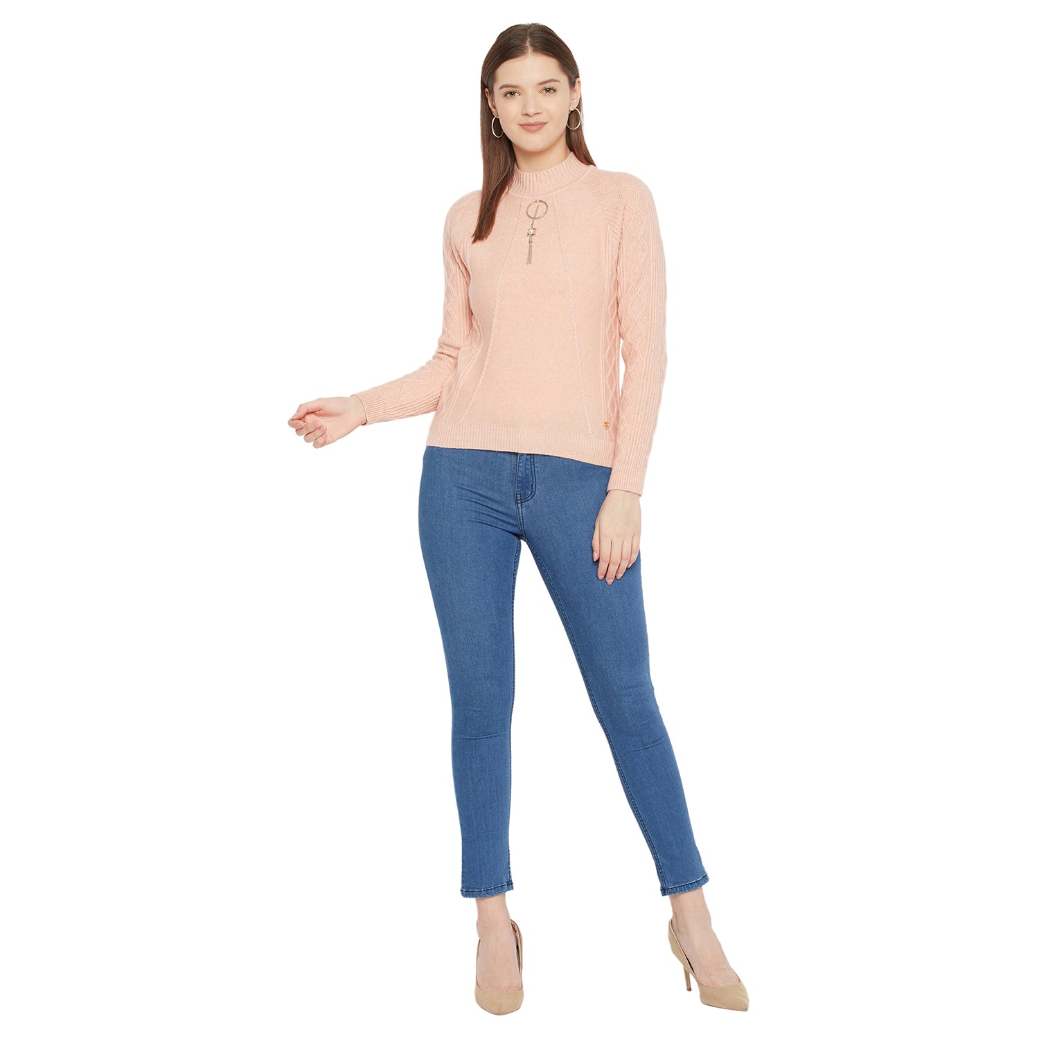 Duke Urban Women Full Sleeve Sweater (SDS942)
