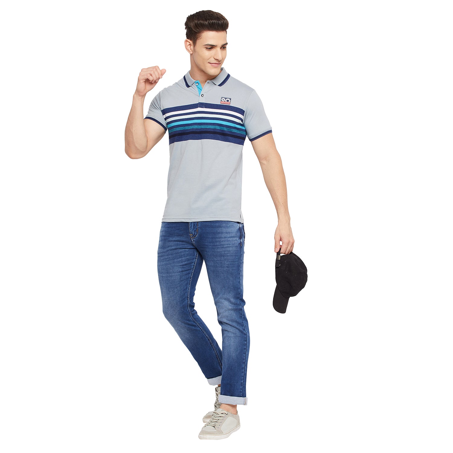 Duke Stardust Men Half Sleeve Cotton T-shirt (MTLF335)