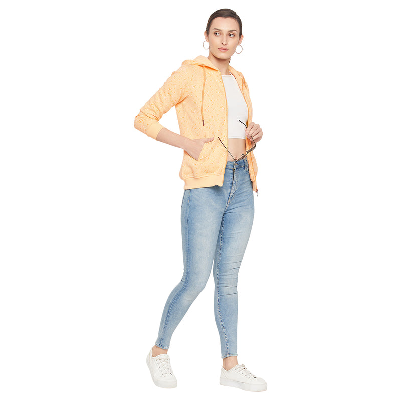 Duke Urban Women Full Sleeve Hooded Sweatshirt (LFX747)