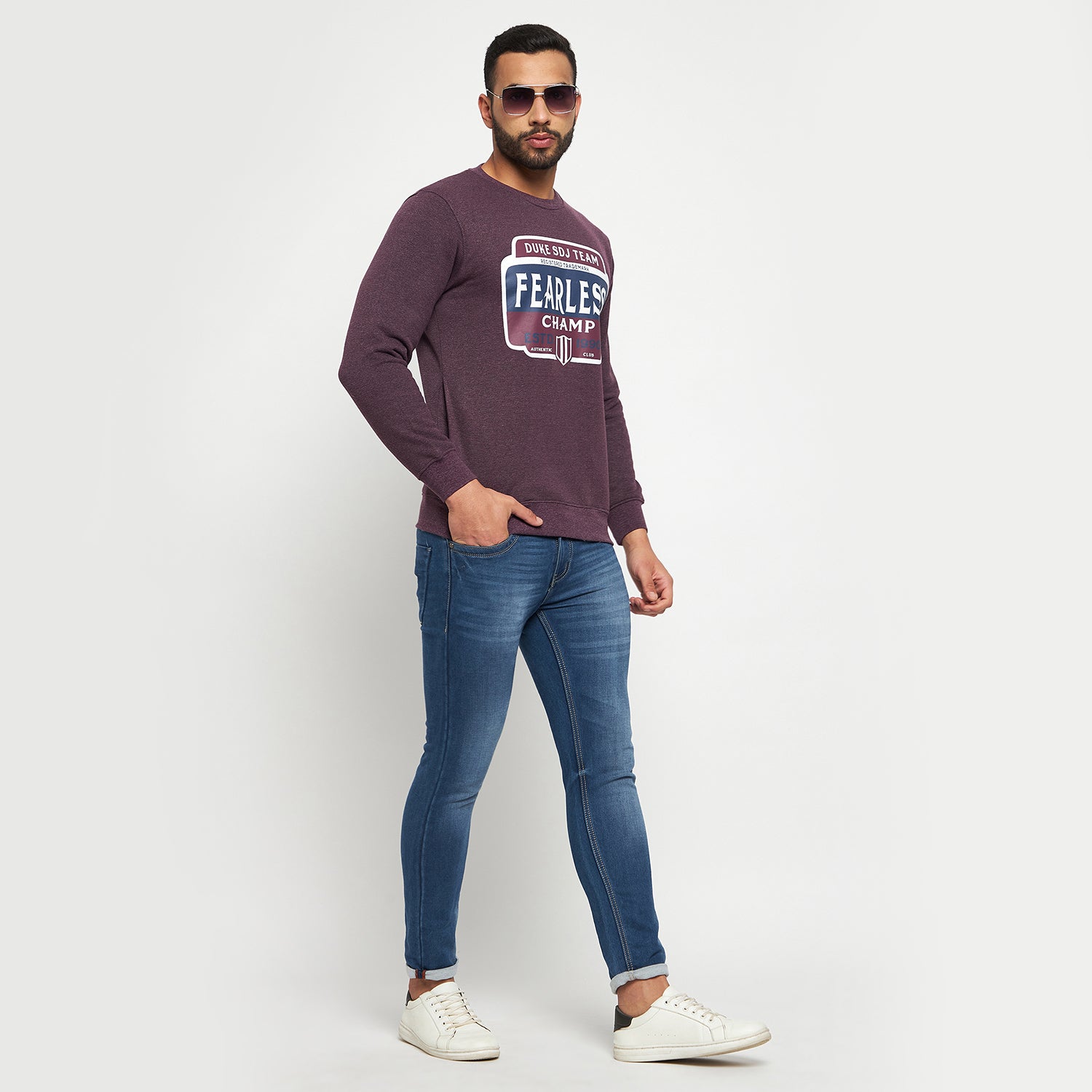Duke Urban Men Round Neck Sweatshirt (LF6219)