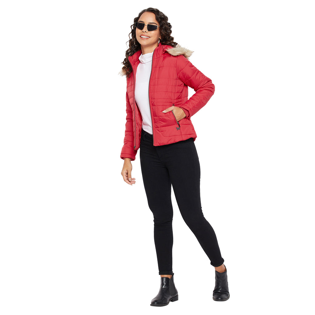 Duke Urban Women Full Sleeve Hooded Jacket (SDZ1914)