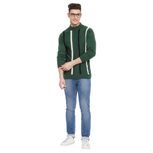 Duke Stardust Men Full Sleeve Zipper Sweater (WSDS689)