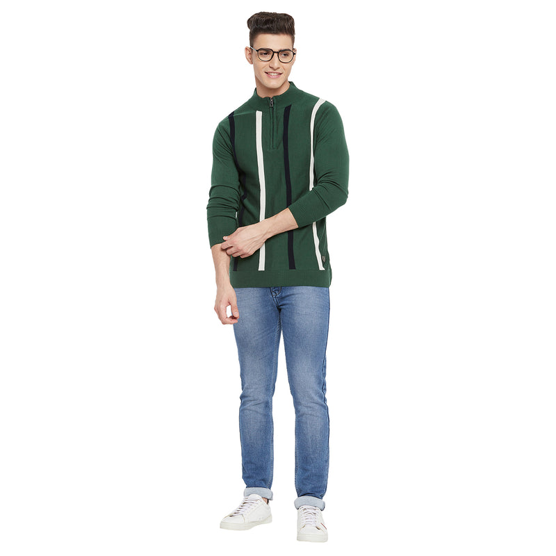 Duke Urban Men Full Sleeve Zipper Sweater (WSDS689)