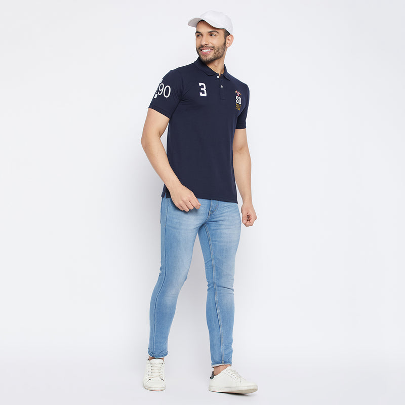 Duke Stardust Men Half Sleeve Cotton T-shirt (LF7040)