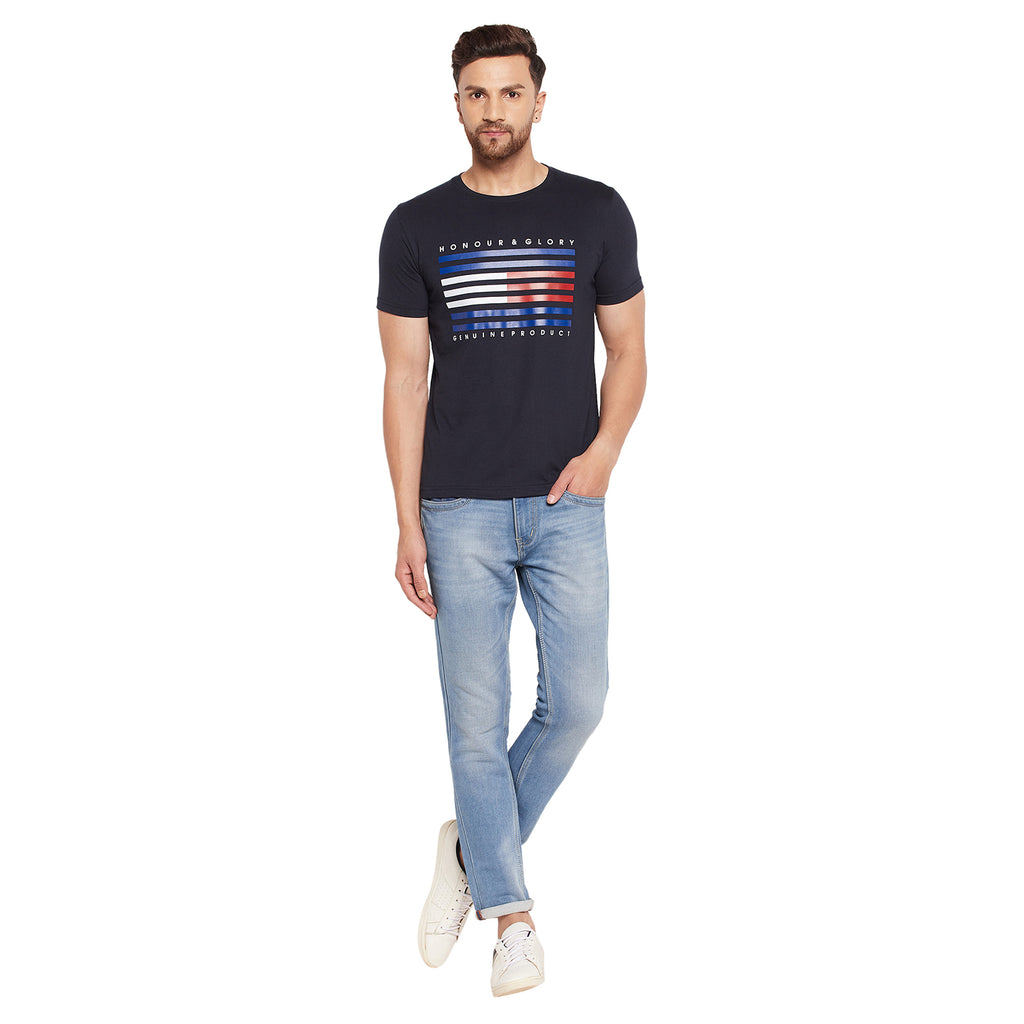 Duke Stardust Men Half Sleeve Cotton T-shirt (LF5432)