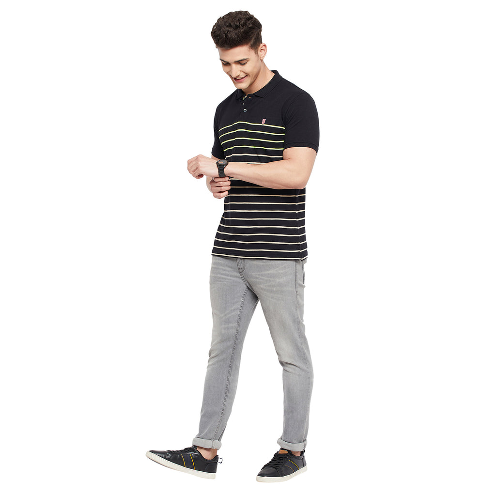 Duke Stardust Men Half Sleeve Cotton T-Shirt (LF5296)