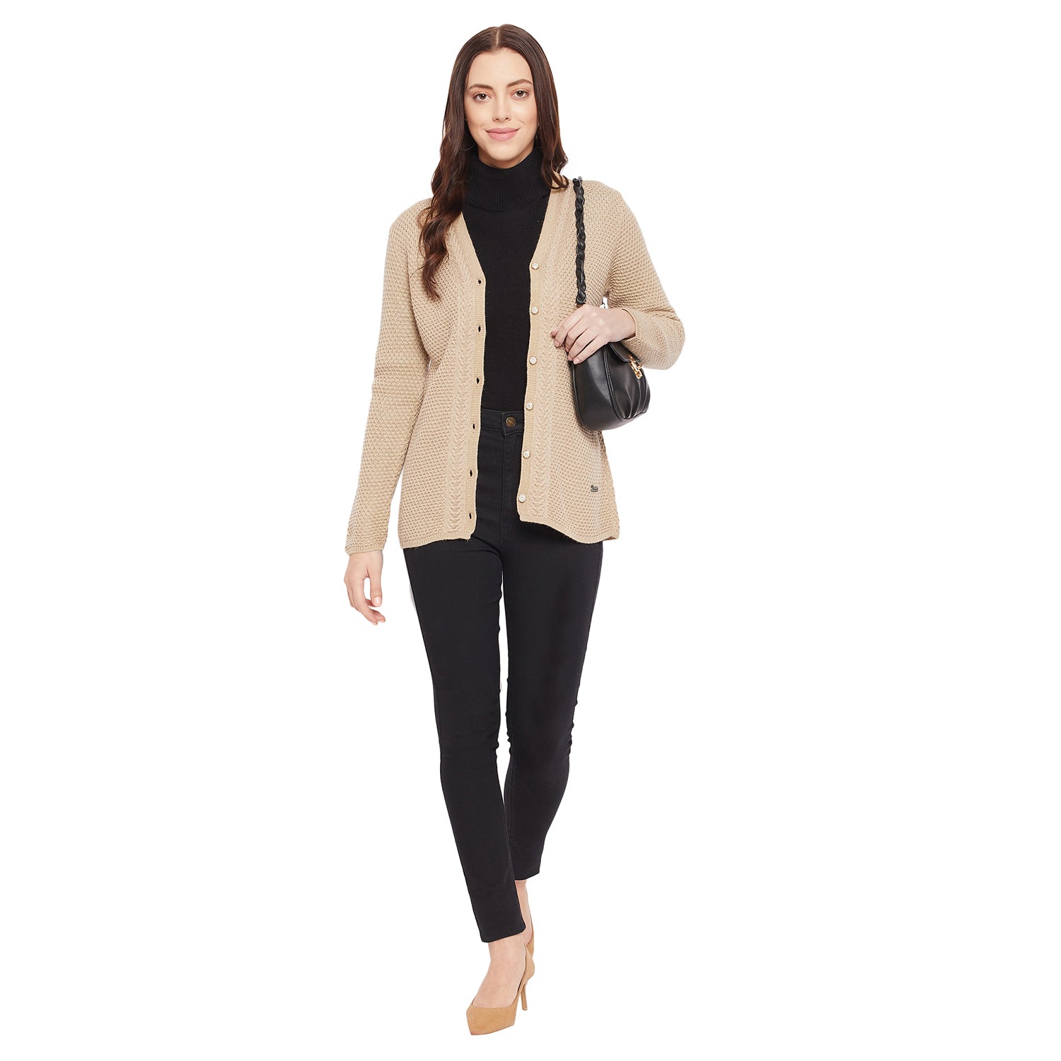 Duke Stardust Women Full Sleeve Cardigan (SDS9595)