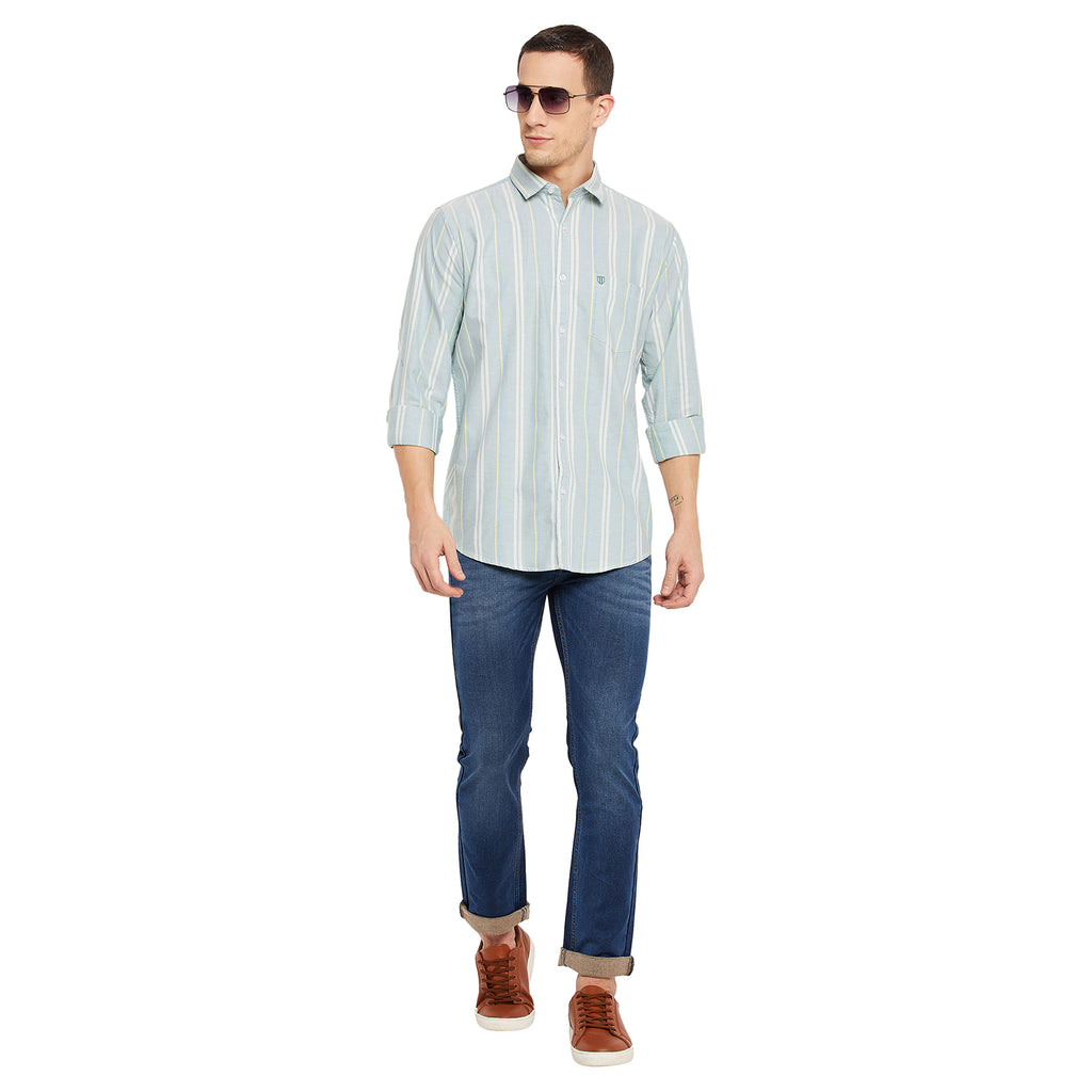 Duke Stardust Men Full Sleeve  Cotton Shirt (SDO5STC)
