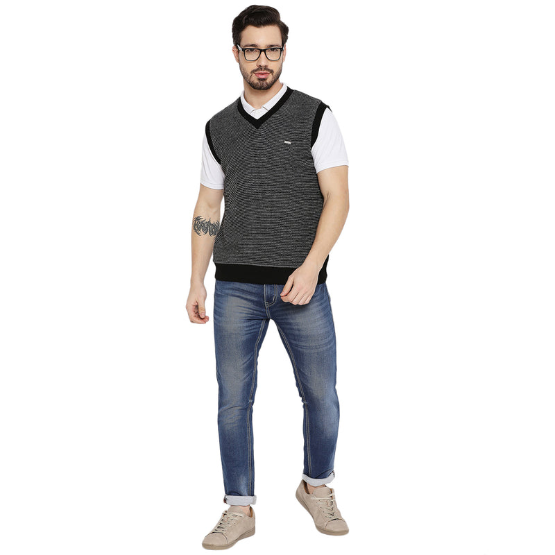 Duke Urban Men Sleeveless Reversible Sweater (SDS2037)