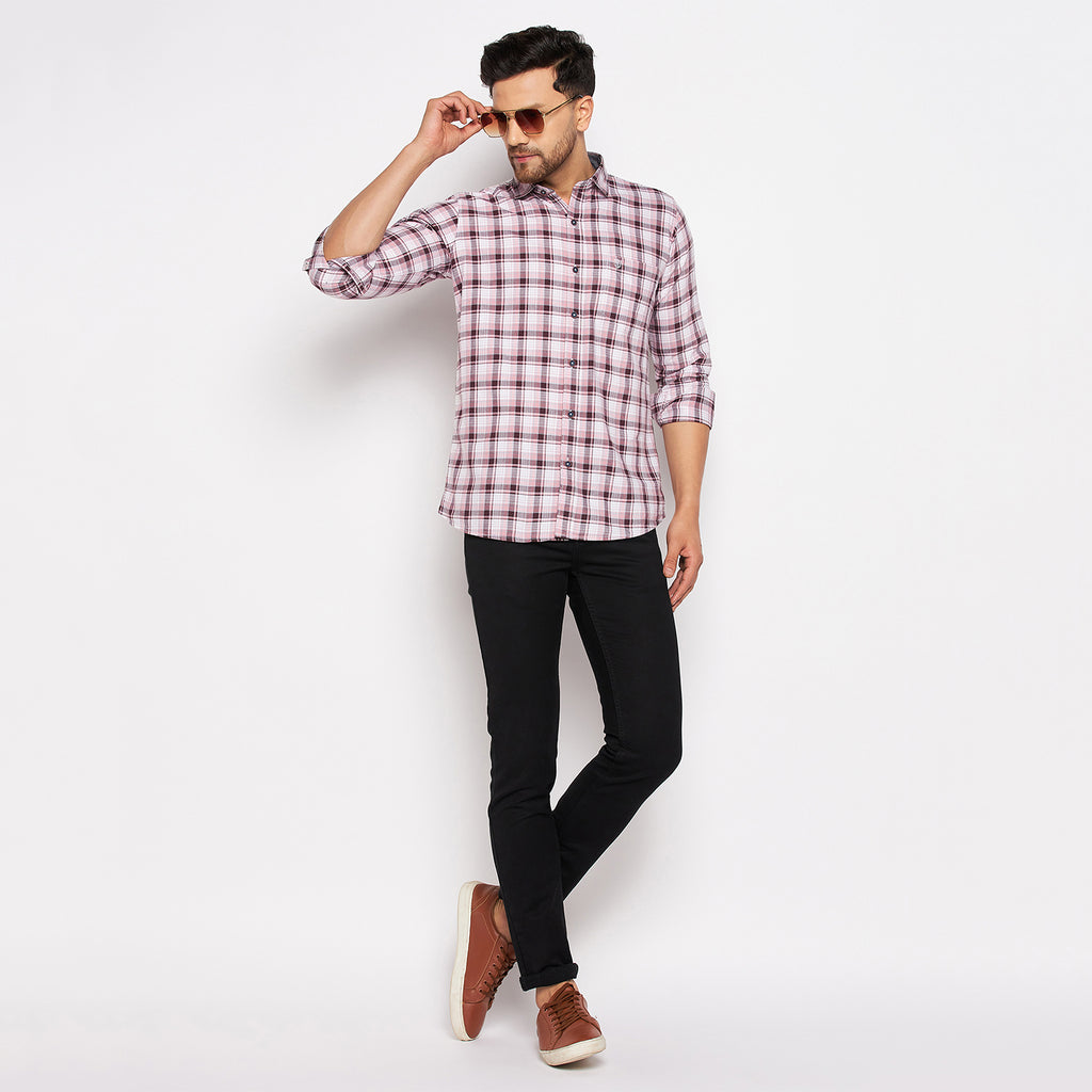 Duke Urban Men Full Sleeve Cotton Shirt (SDO8CKOG)