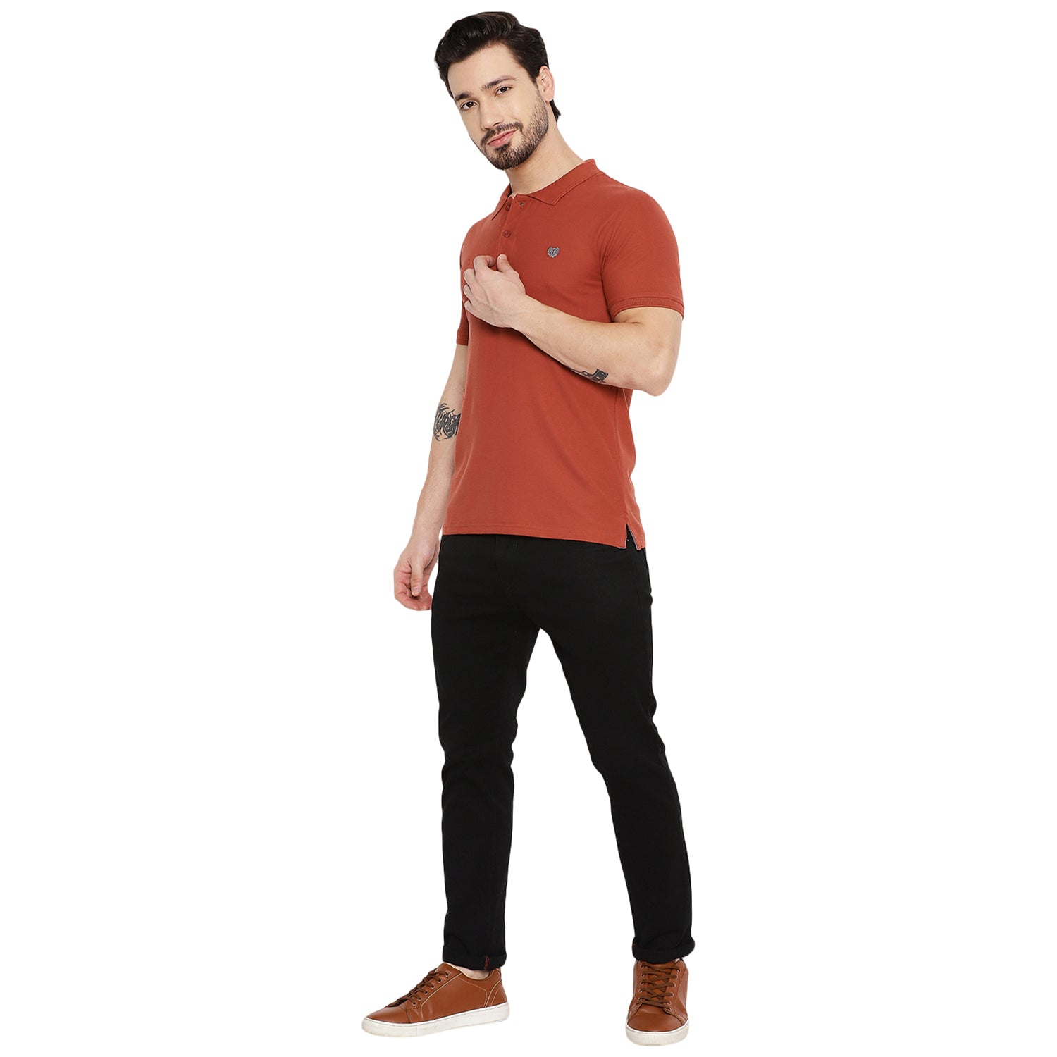 Duke Stardust Men Half Sleeve Cotton T-shirt (SD48)