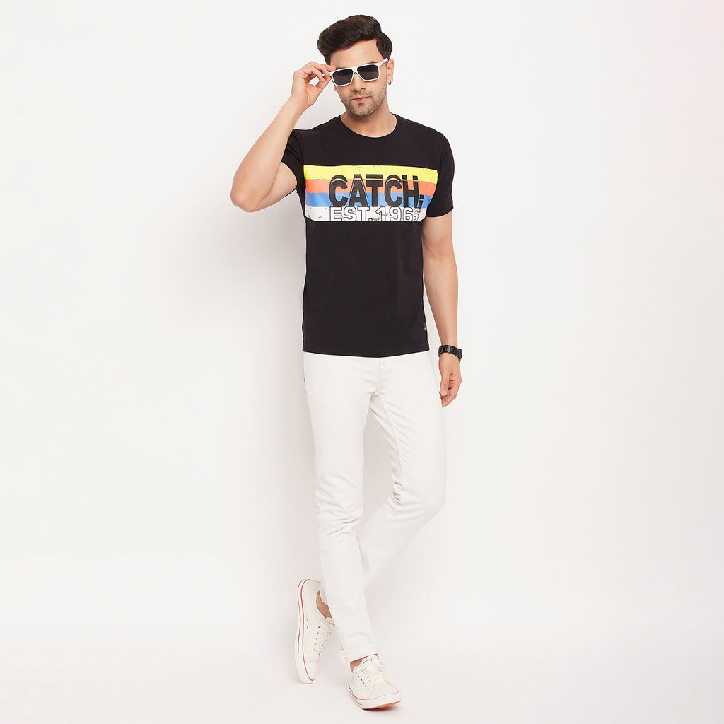 Duke Stardust Men Half Sleeve Cotton Tshirt (1003)