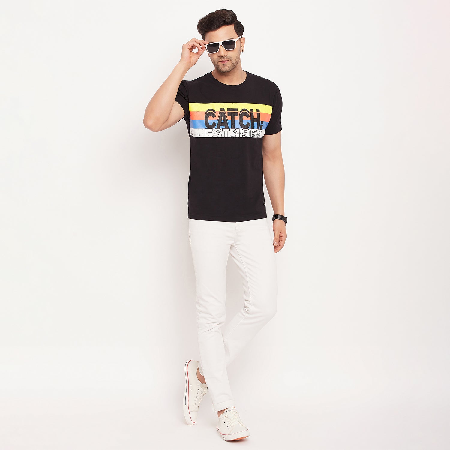 Duke Stardust Men Half Sleeve Cotton Tshirt (1003)