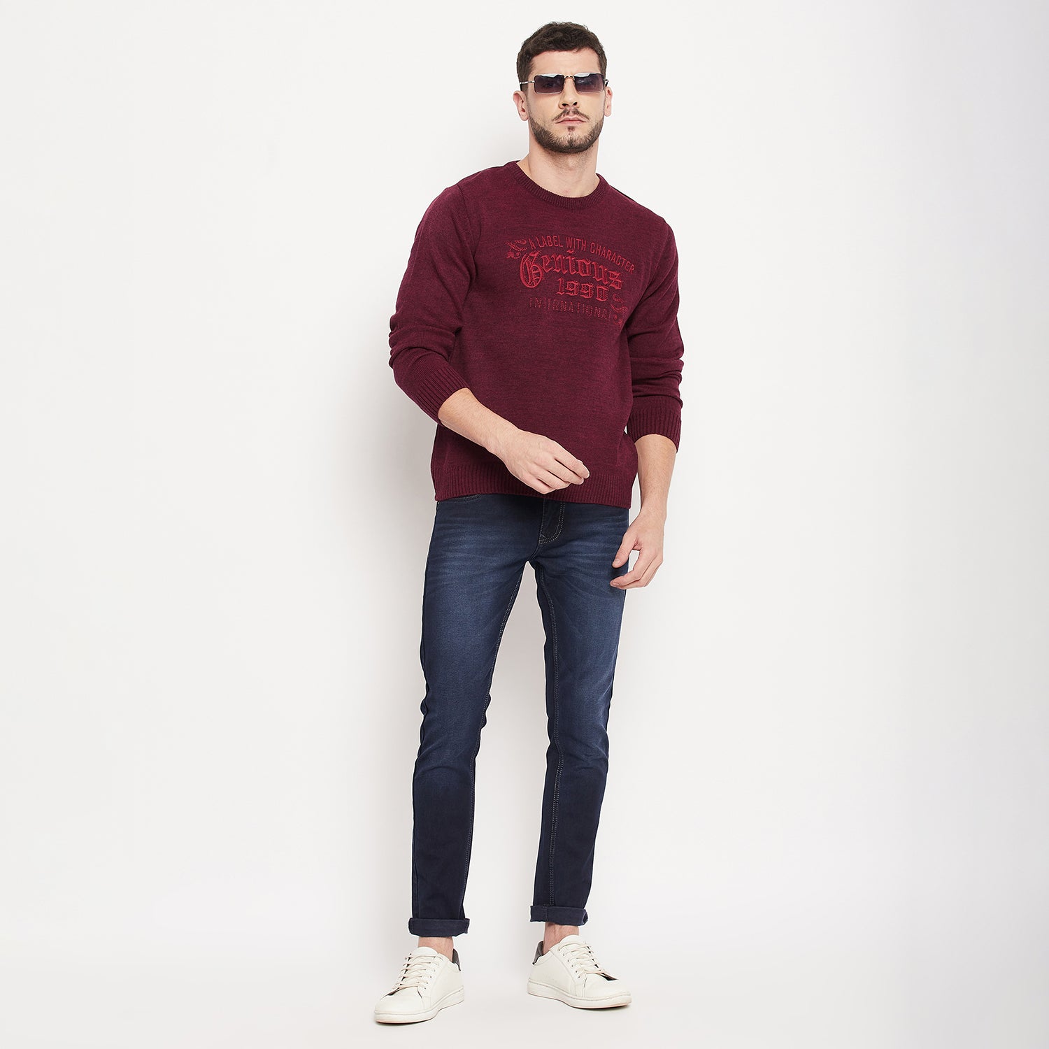 Duke Urban Men Full Sleeve Round Neck Sweater (SDS2022)