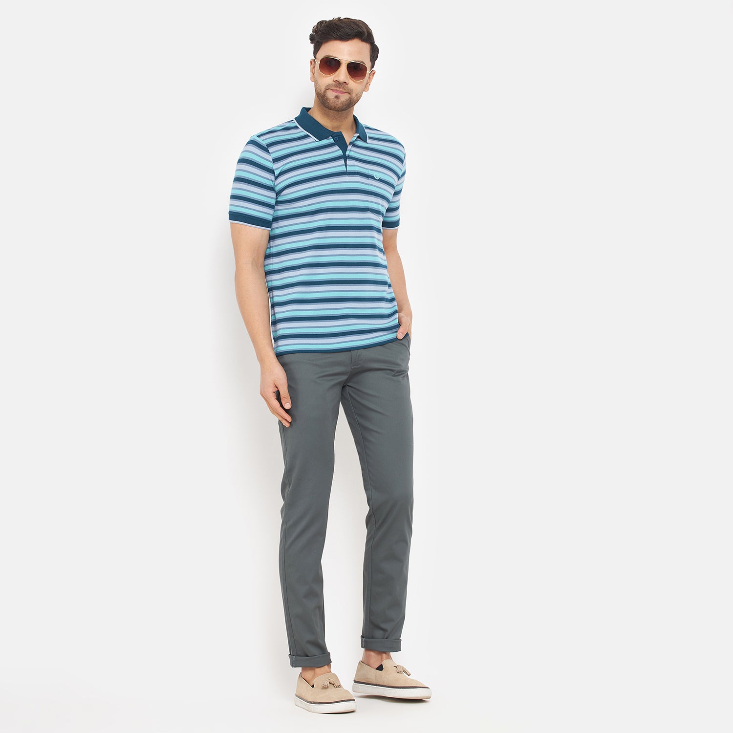 Duke Urban Men Slim Fit Trousers (SDT4557)