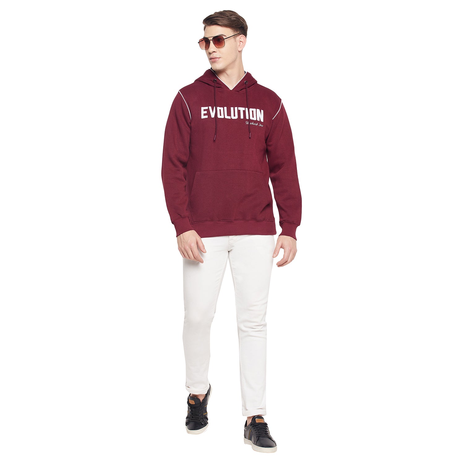 Duke Urban Men Hooded Neck Sweatshirt (LF3865)