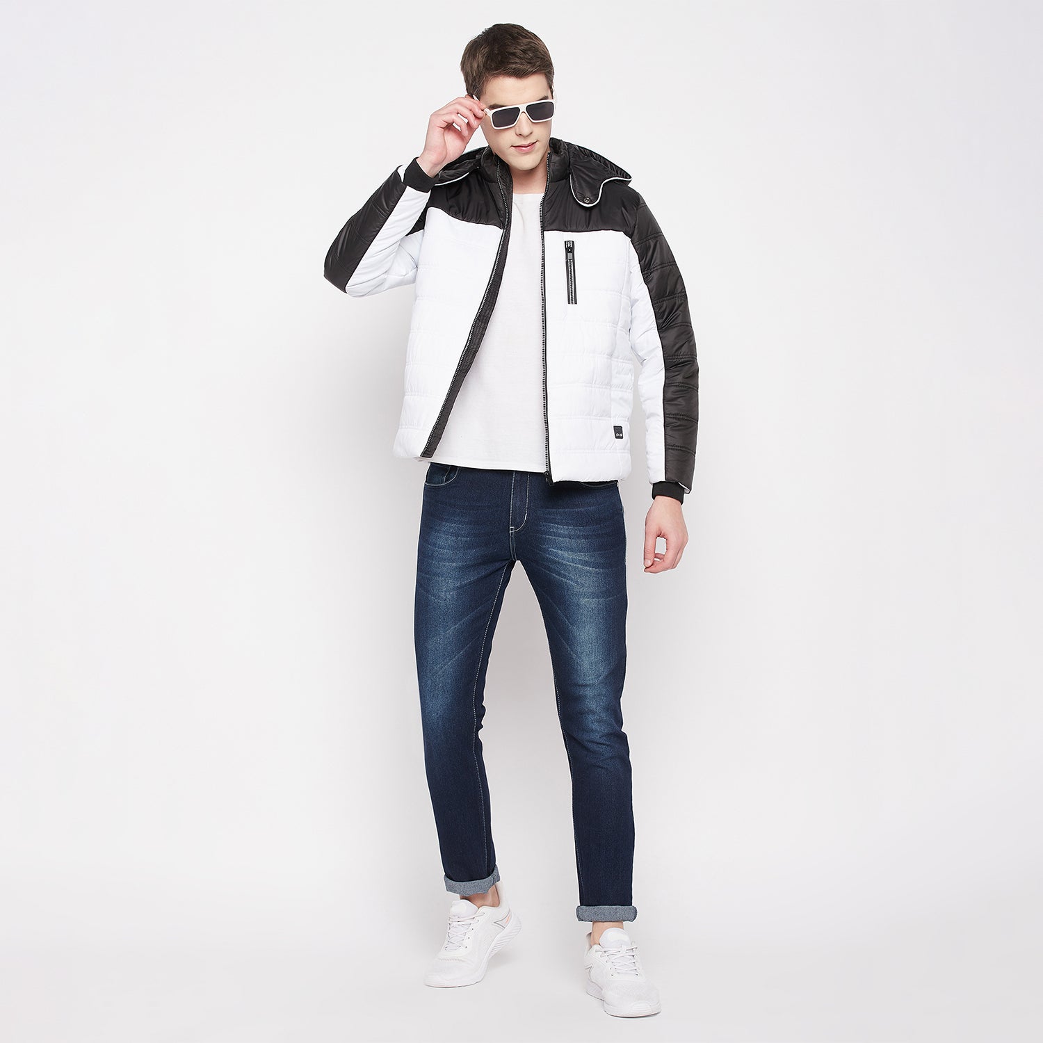 Duke Urban Men Full Sleeve Hooded Jacket (SDZ1071)