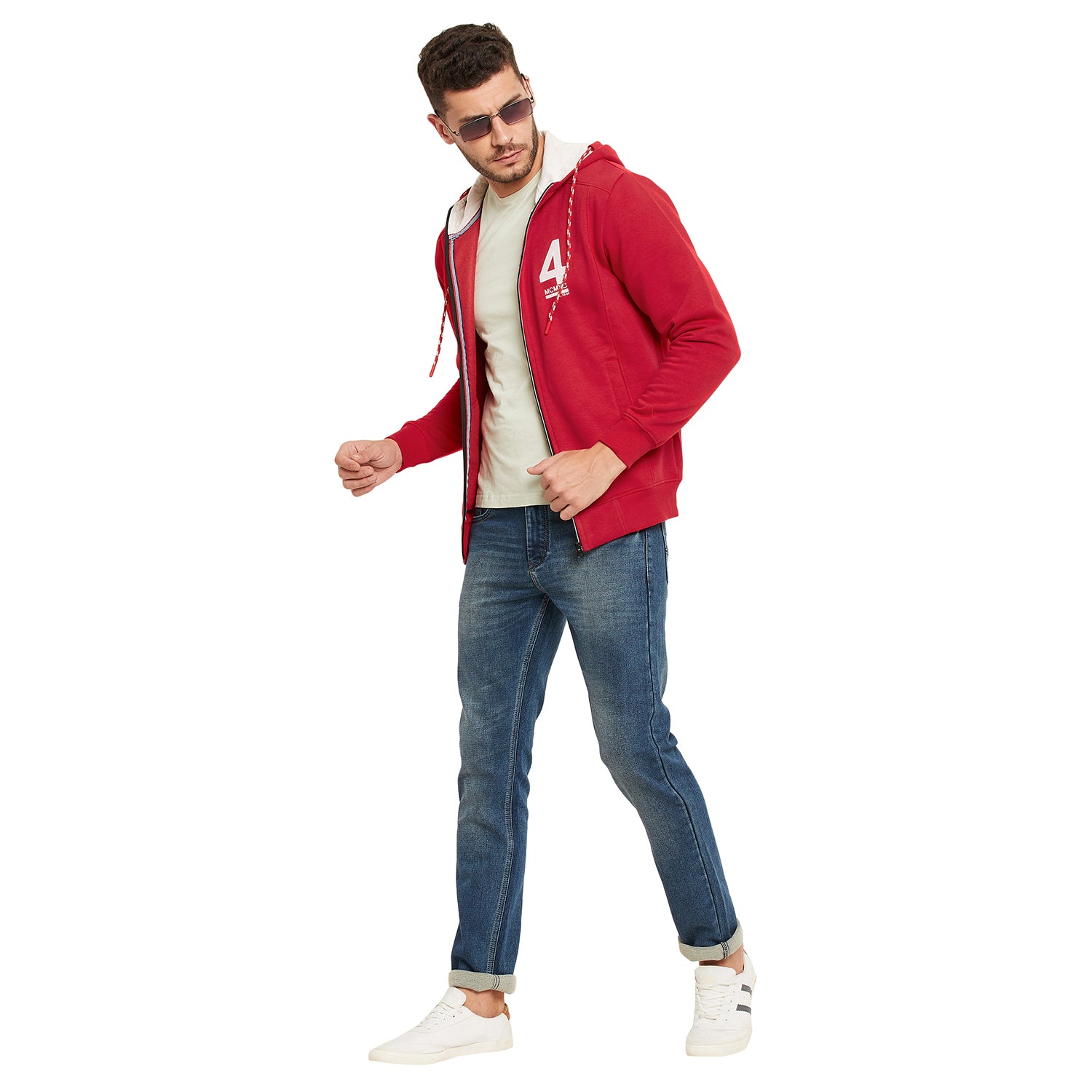 Duke Urban Men Hooded Neck Sweatshirt (LF3689)