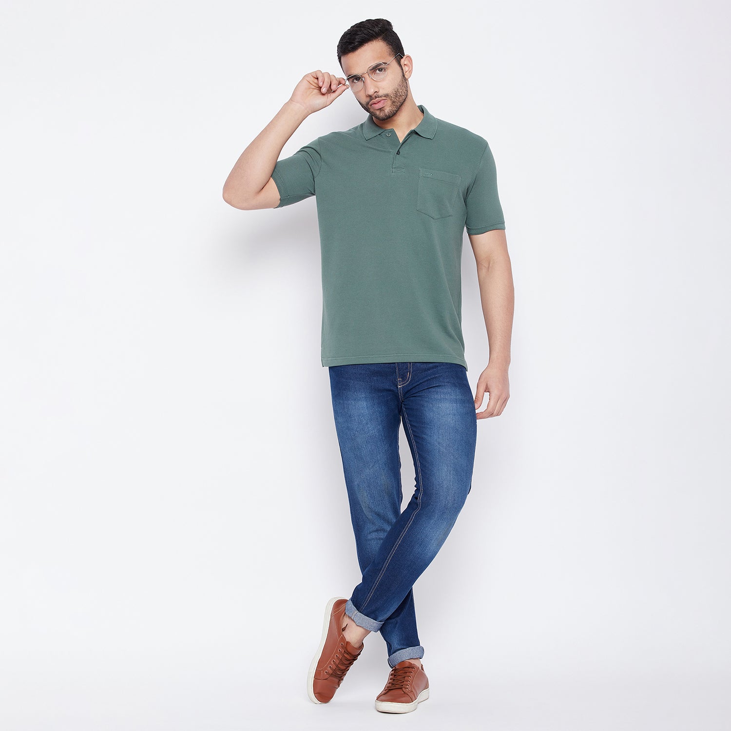 Duke Urban Men Half Sleeve Cotton T-shirt (600F)