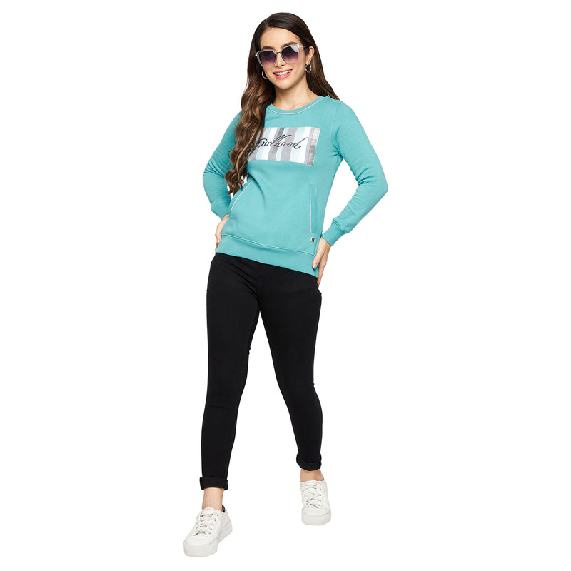 Duke Urban Women Full Sleeve Round Neck Sweatshirt (LFX780)