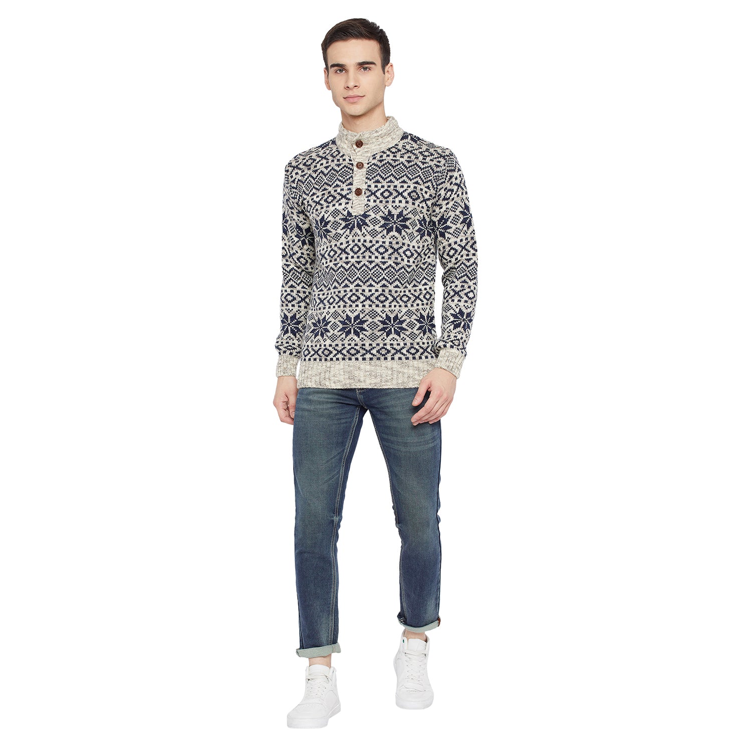 Duke Urban Men Full Sleeve Sweater (SDS699)