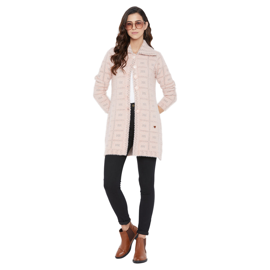Duke Urban Women Full Sleeve Long Cardigan (SDS973)