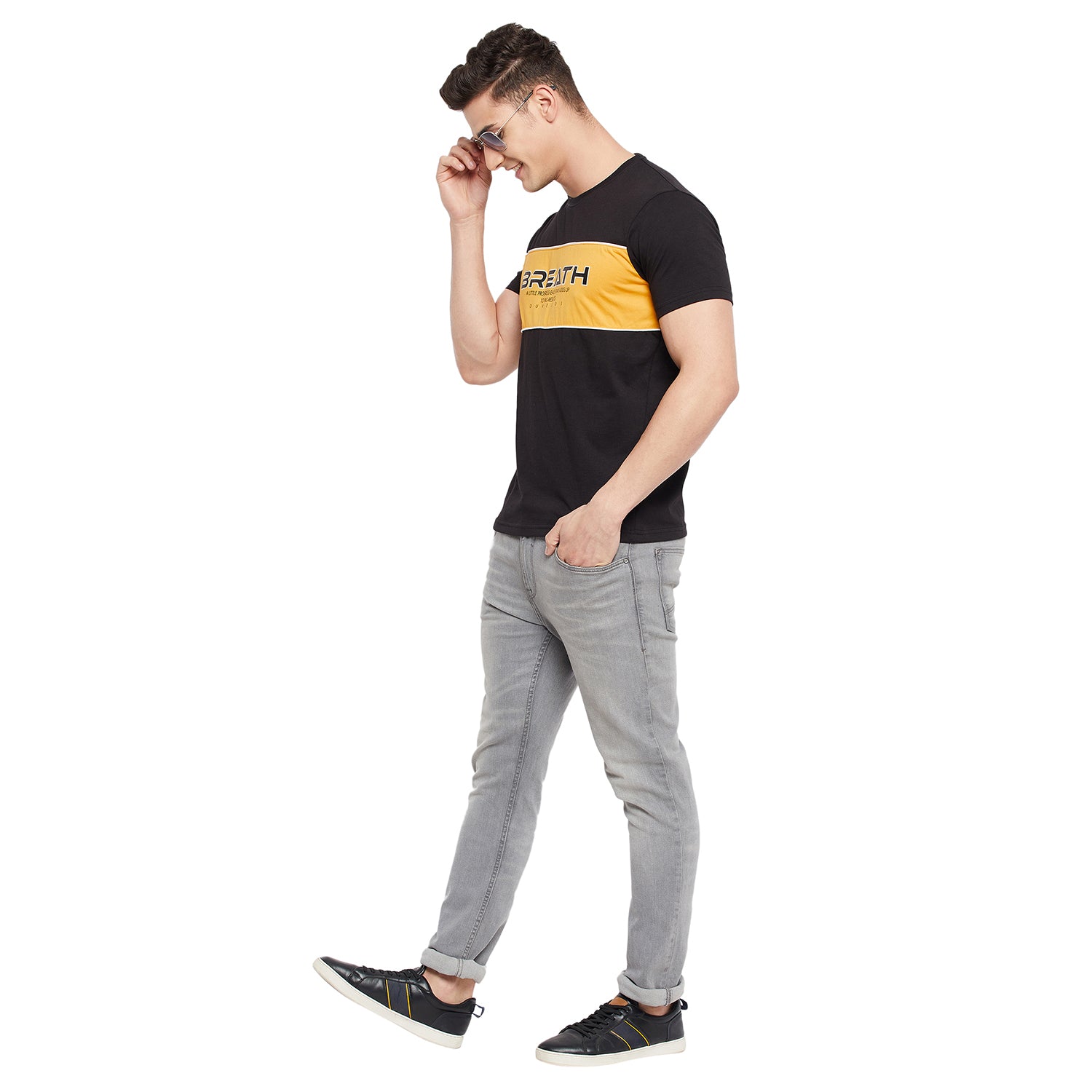 Duke Stardust Men Half Sleeve Cotton T-Shirt (LF5218)