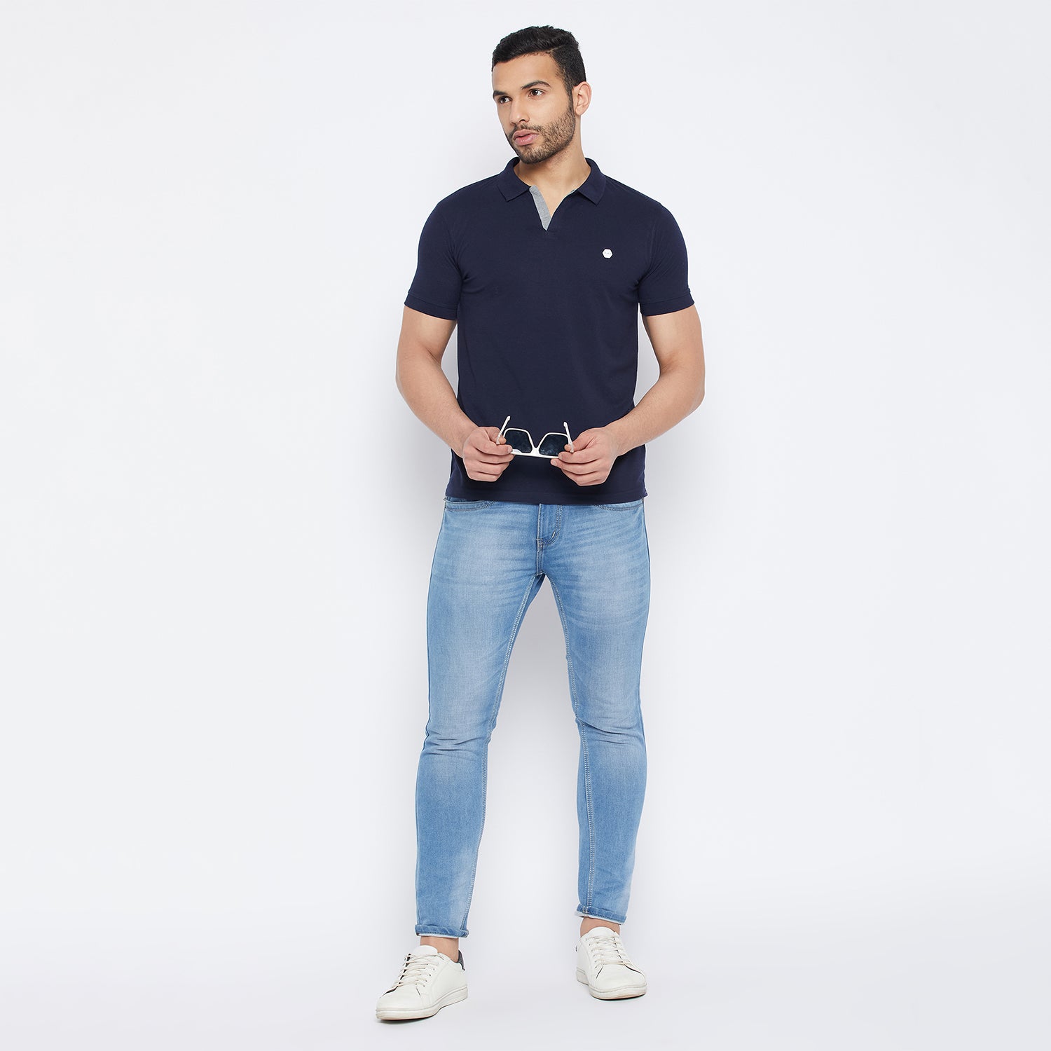 Duke Stardust Men Half Sleeve Cotton T-shirt (4700F)