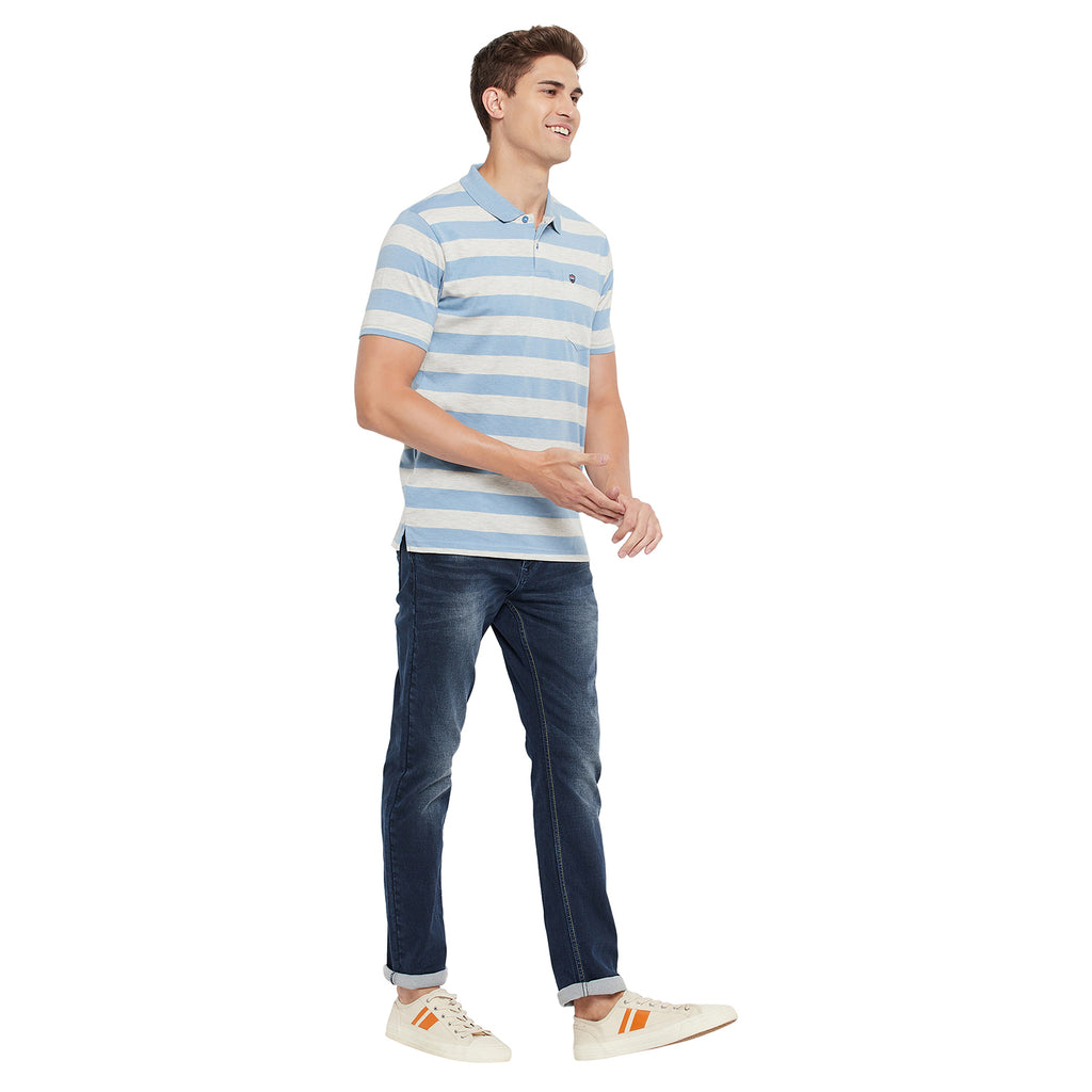 Duke Stardust Men Half Sleeve Cotton T-Shirt (MTLF344)