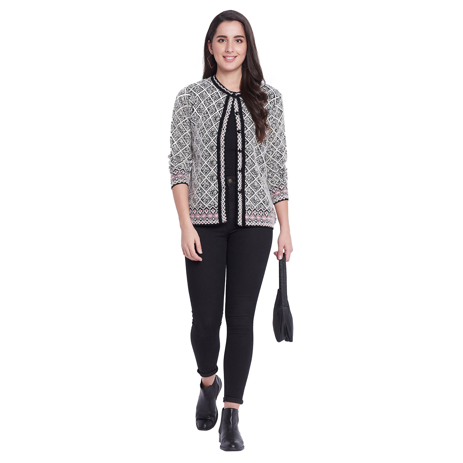 Duke Urban Women Full Sleeve Cardigan (SDS9591)